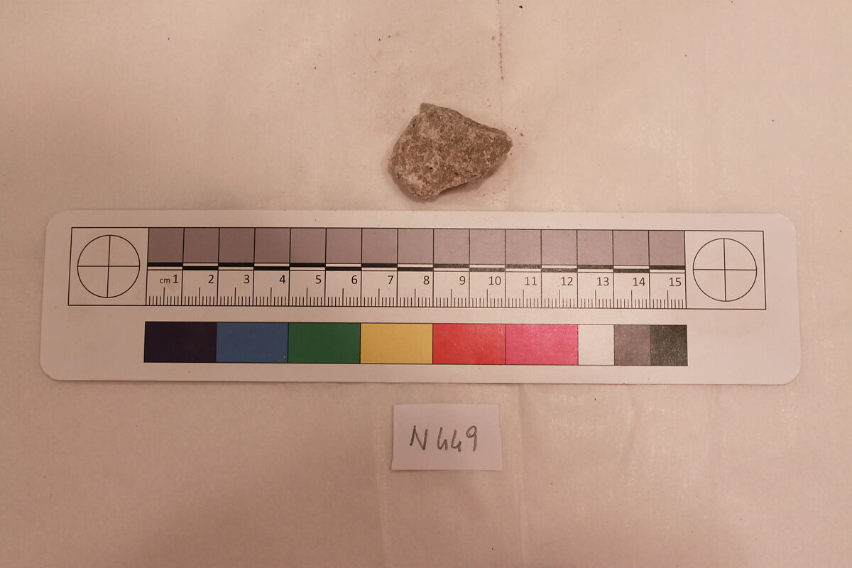 Stucco Fragment, Stucco; carved