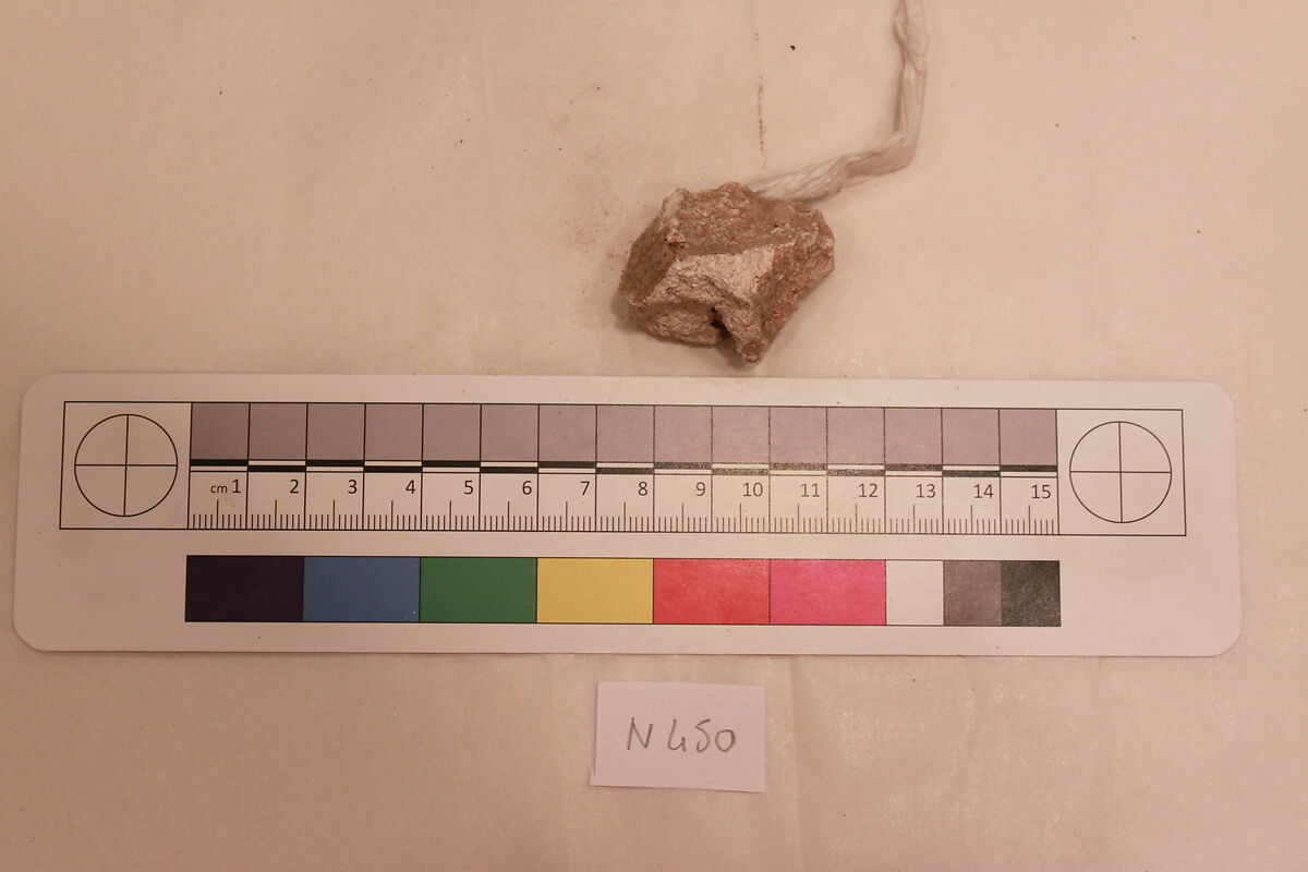 Stucco Fragment, Stucco; carved