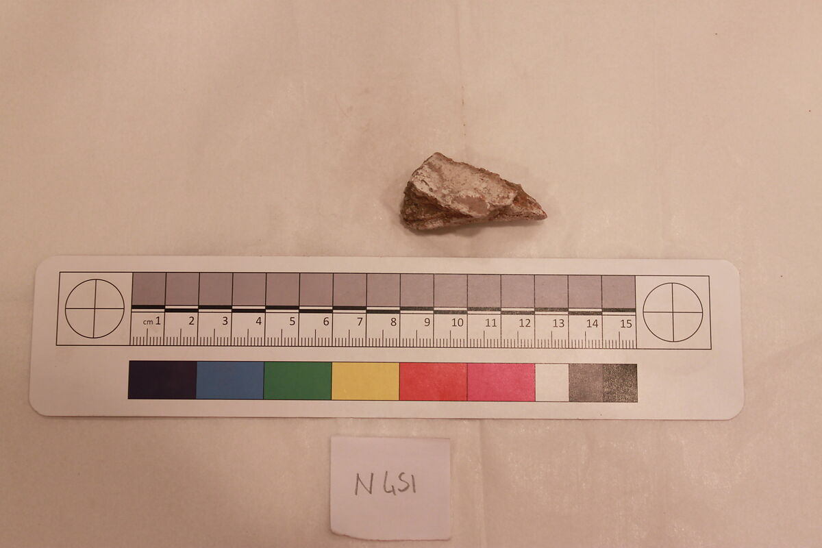 Stucco Fragment, Stucco; carved