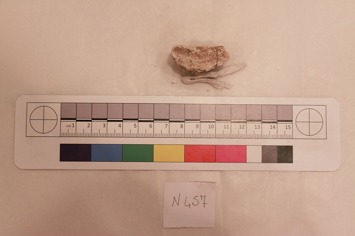 Stucco Fragment, Stucco; carved