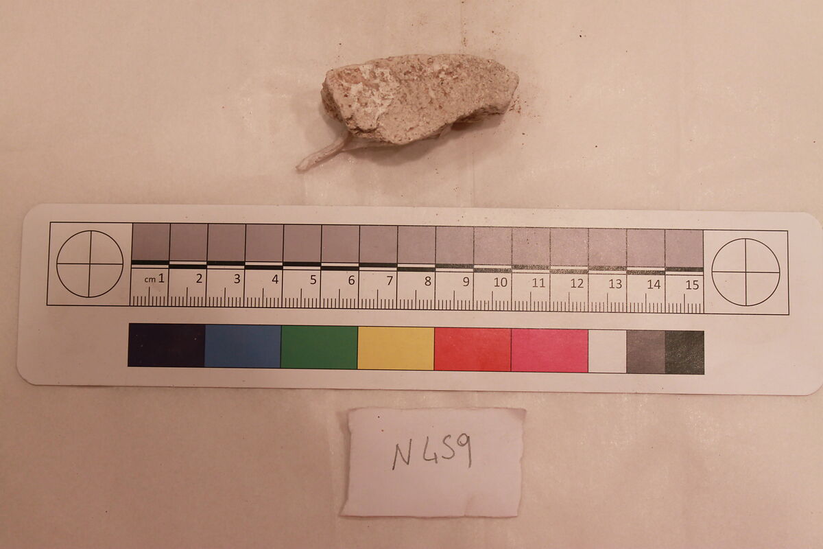 Stucco Fragment, Stucco; carved