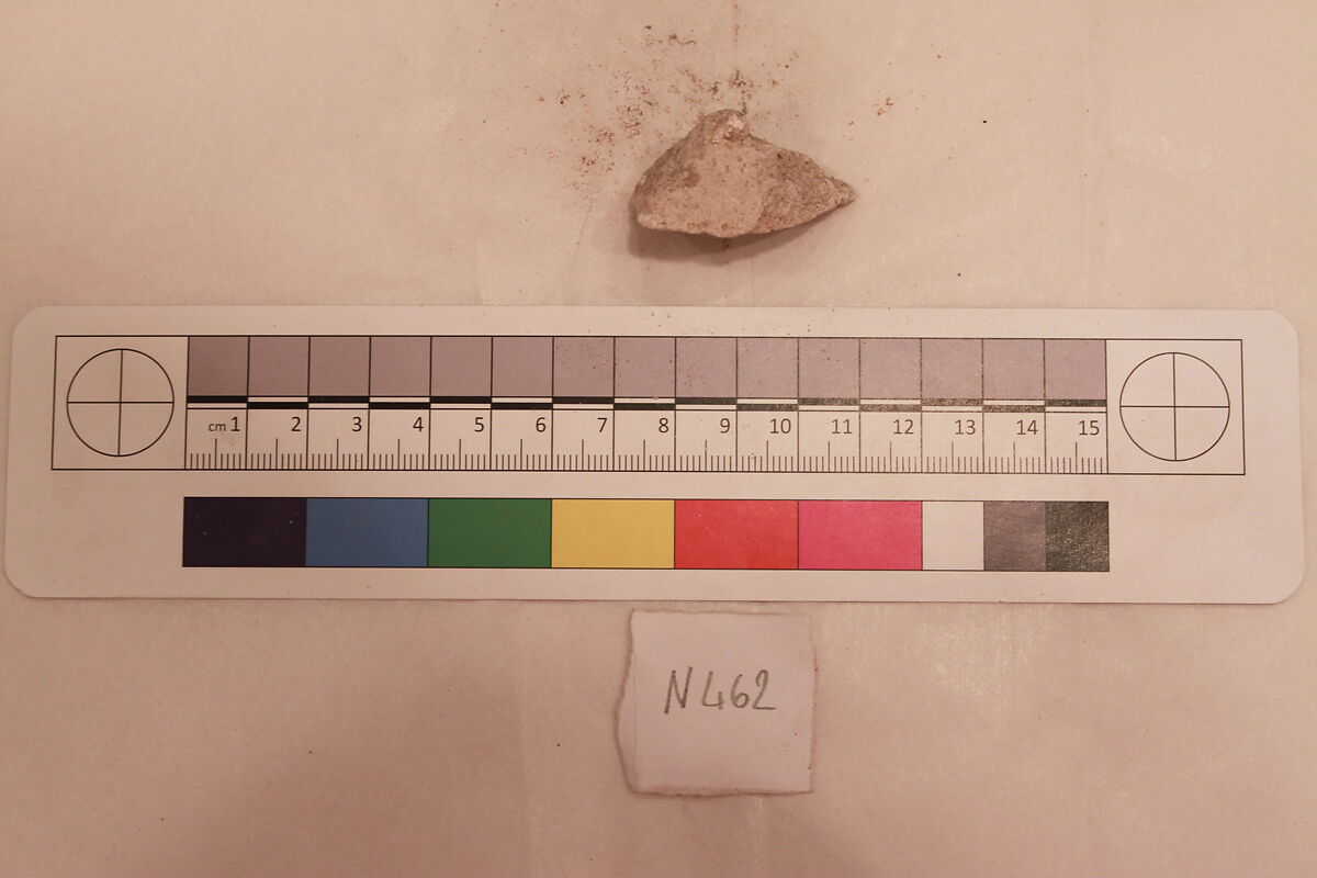 Stucco Fragment, Stucco; carved