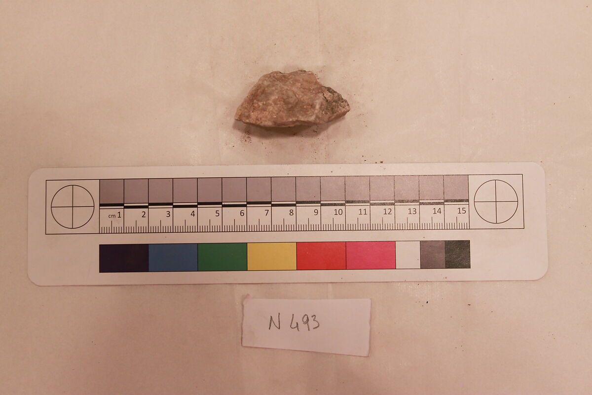 Stucco Fragment, Stucco; carved