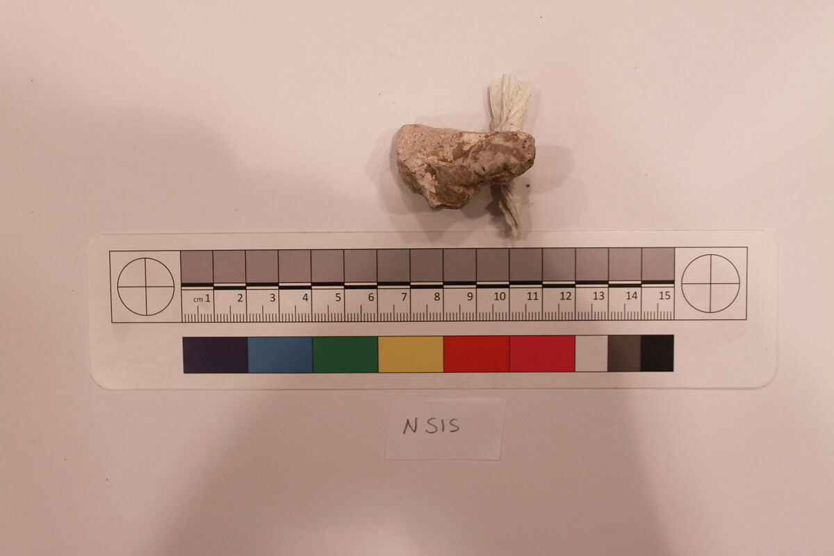 Stucco Fragment, Stucco; carved