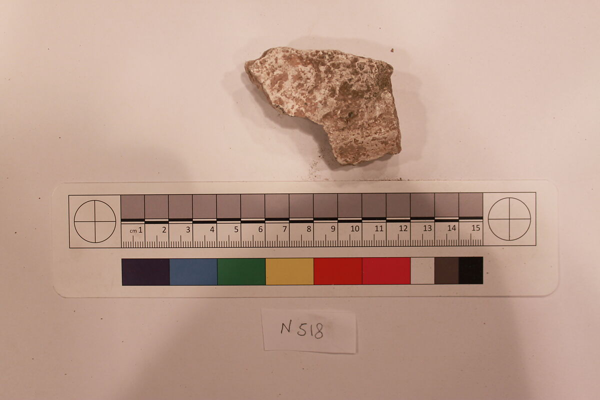 Stucco Fragment, Stucco; carved