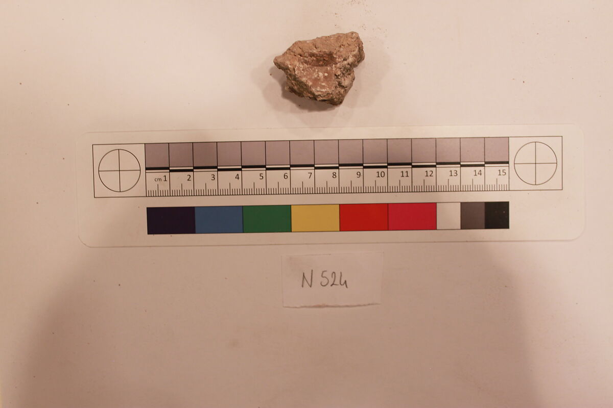 Stucco Fragment, Stucco; carved