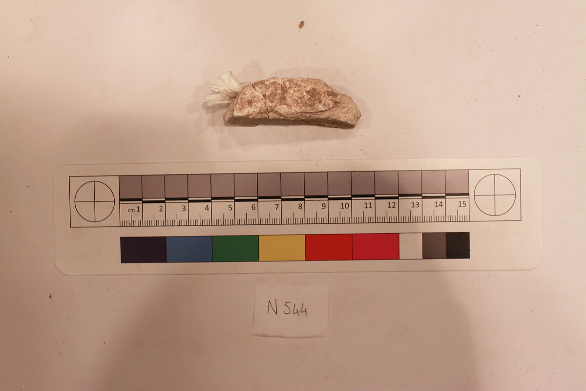 Stucco Fragment, Stucco; carved