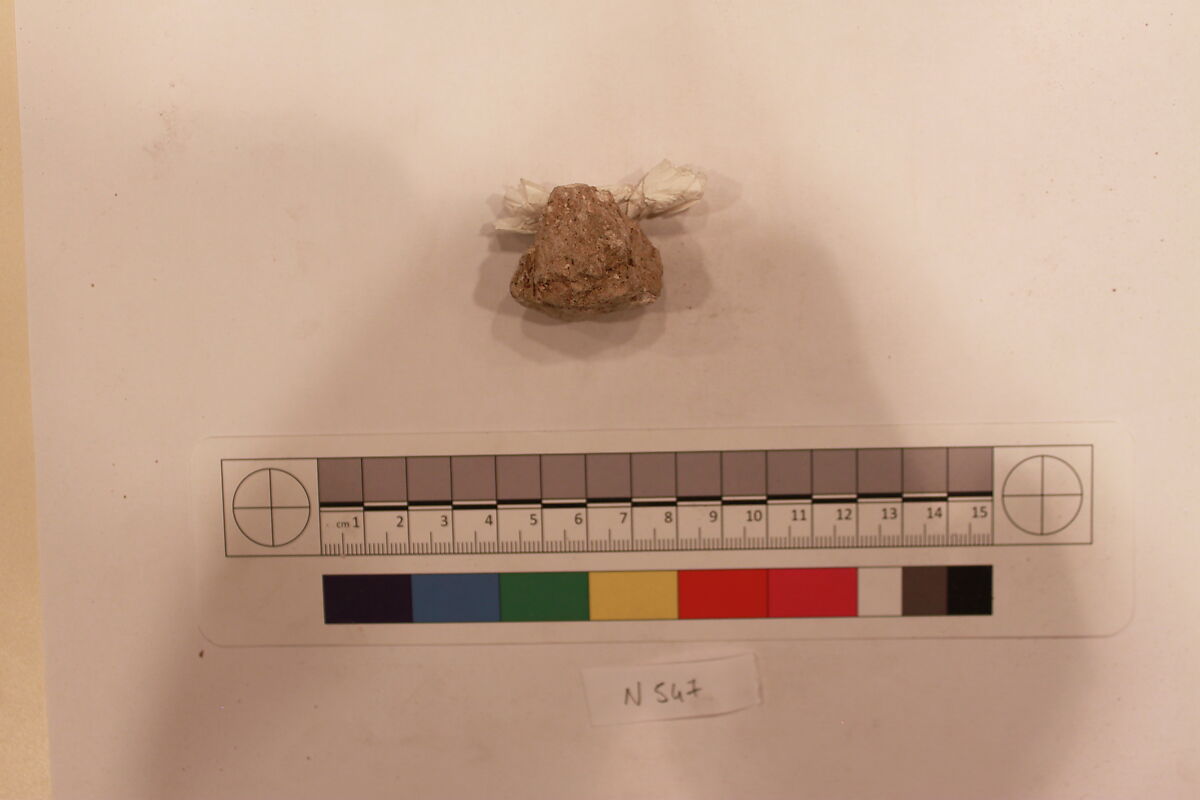 Stucco Fragment, Stucco; carved