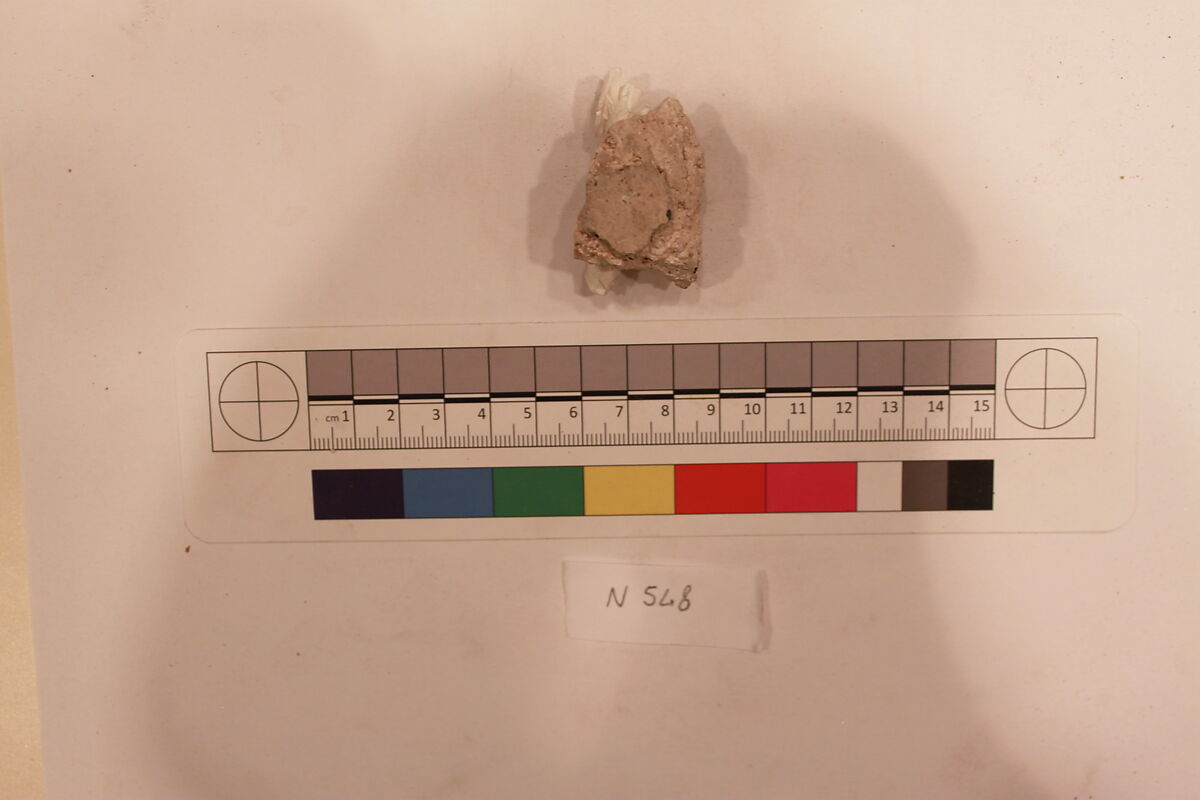 Stucco Fragment, Stucco; carved