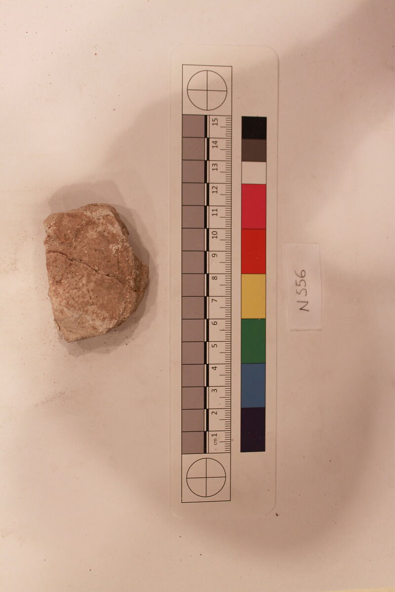 Stucco Fragment, Stucco; carved