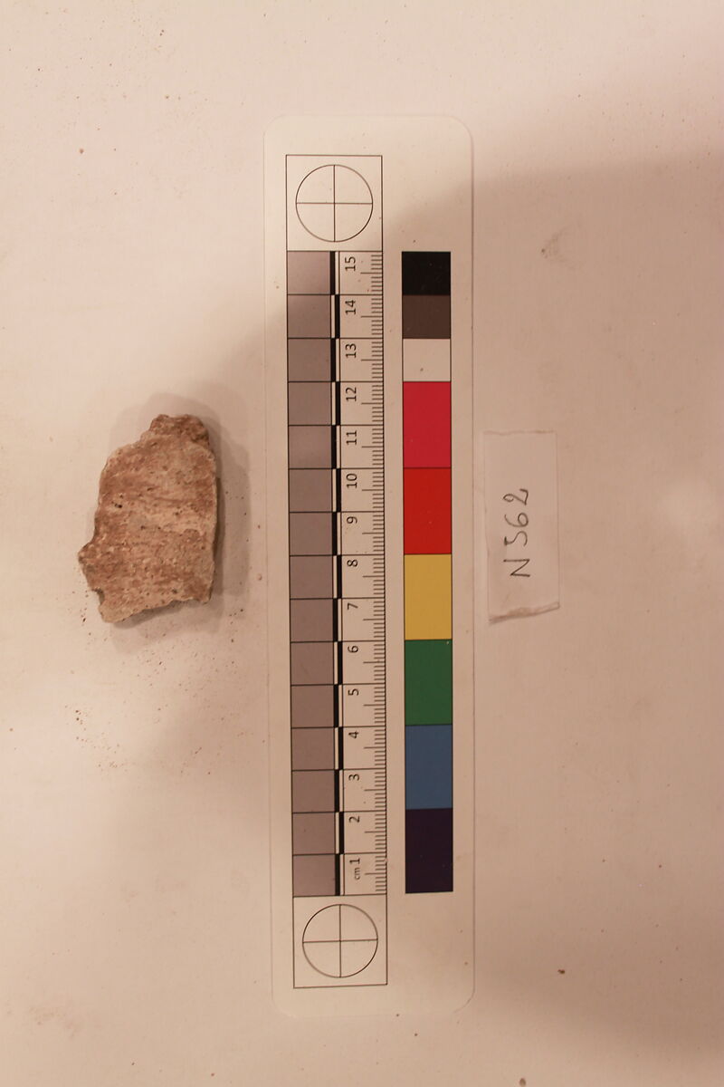 Stucco Fragment, Stucco; carved