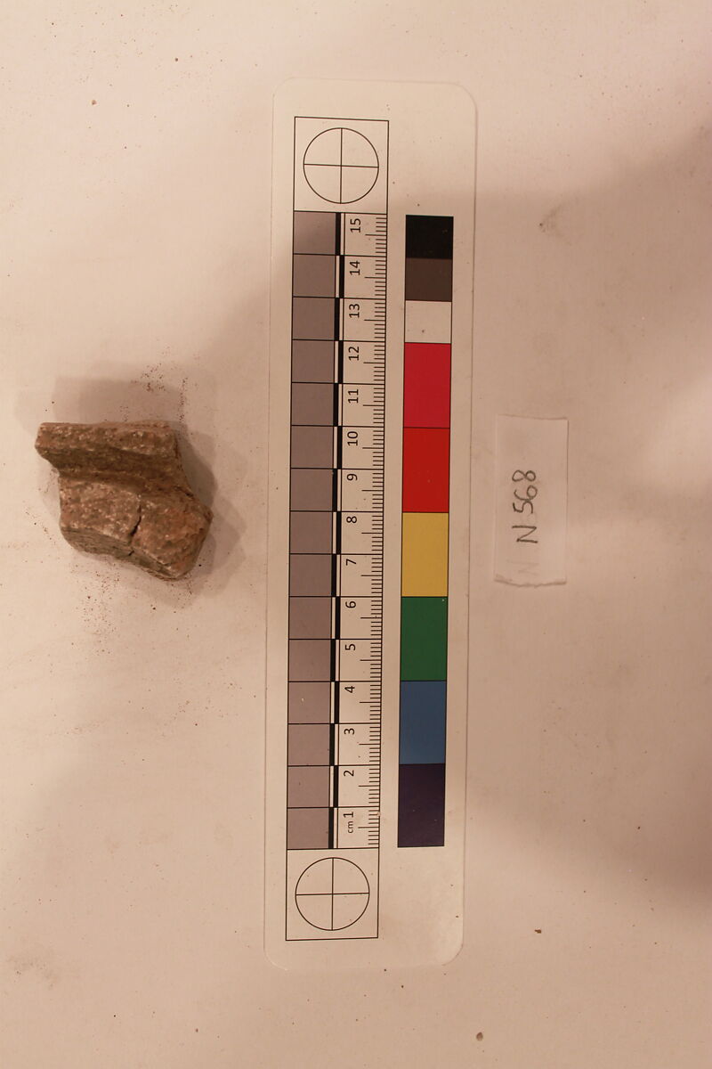 Stucco Fragment, Stucco; carved