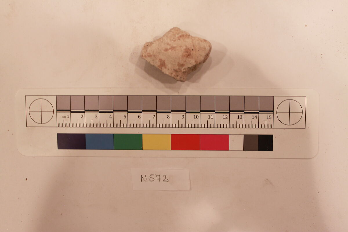 Stucco Fragment, Stucco; carved