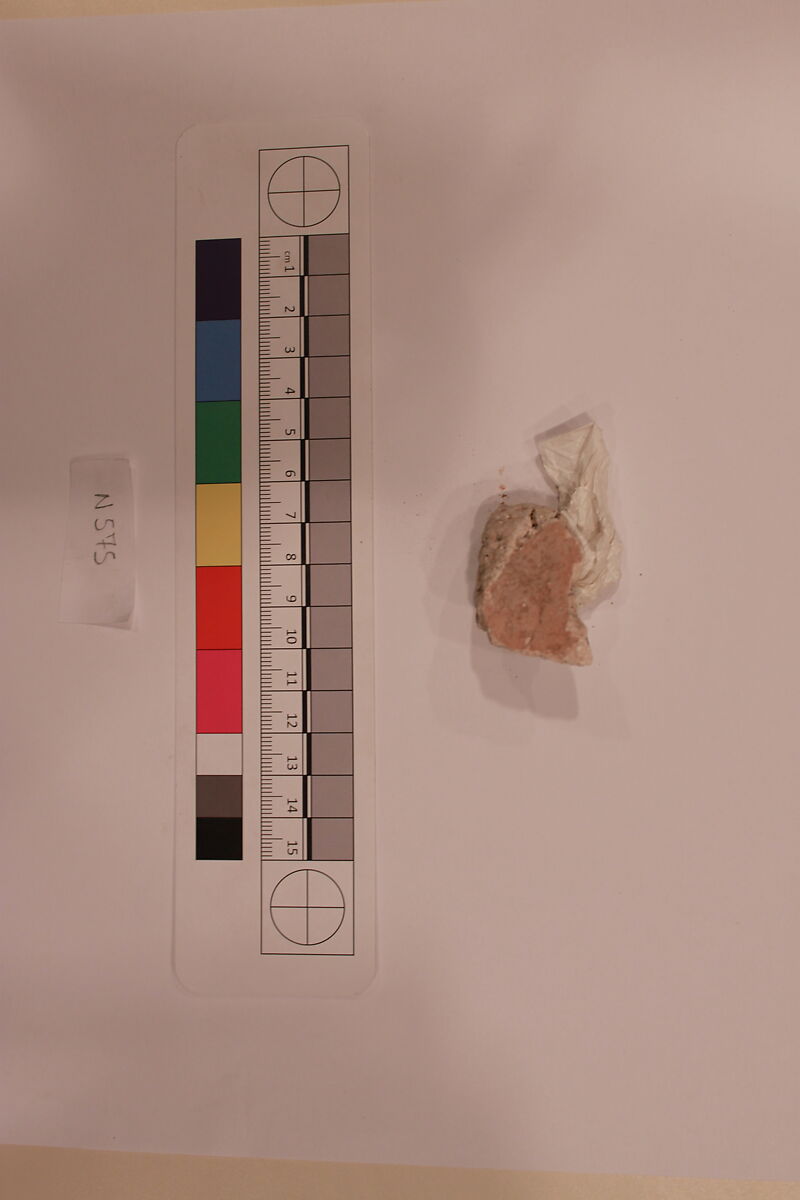 Stucco Fragment, Stucco; carved