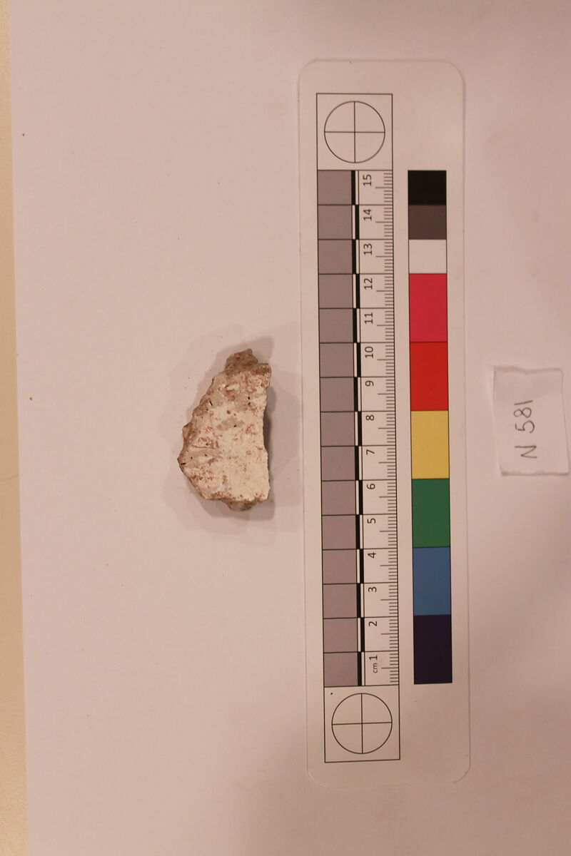 Stucco Fragment, Stucco; carved