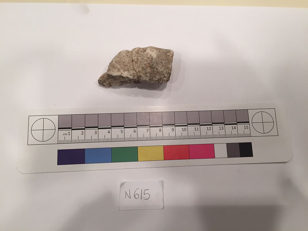 Stucco Fragment, Stucco; carved