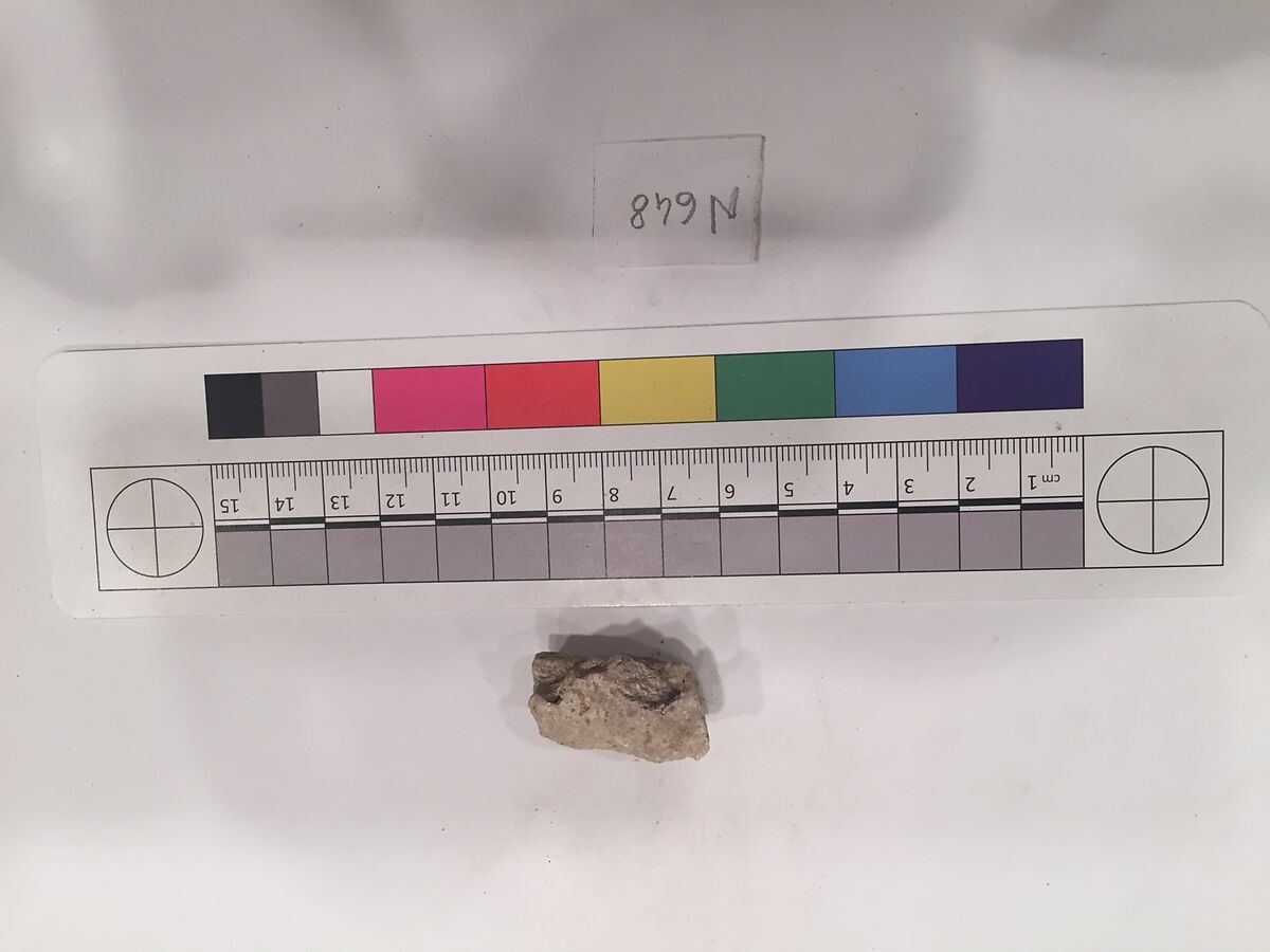 Stucco Fragment, Stucco; carved