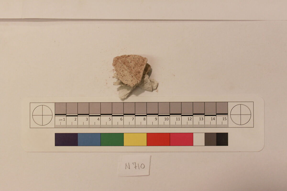 Stucco Fragment, Stucco; carved