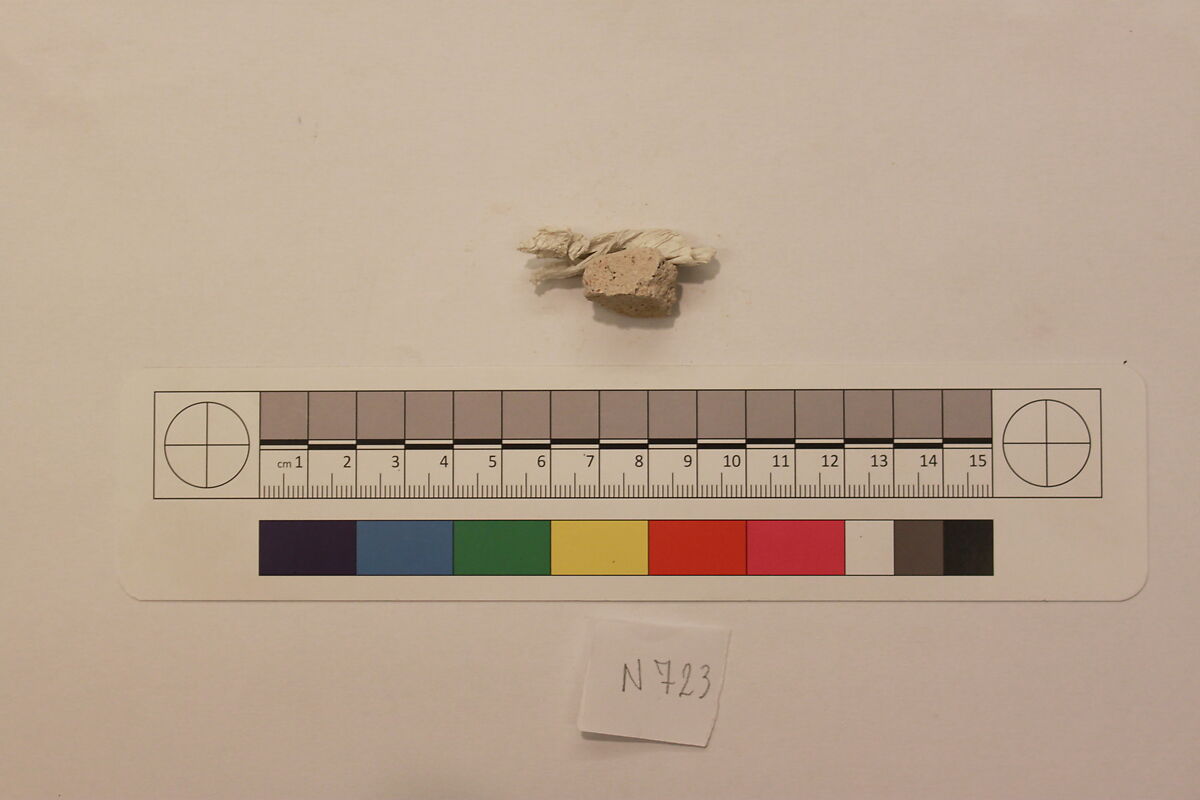 Stucco Fragment, Stucco; carved