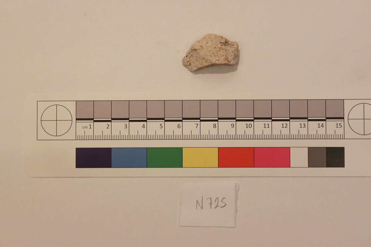 Stucco Fragment, Stucco; carved