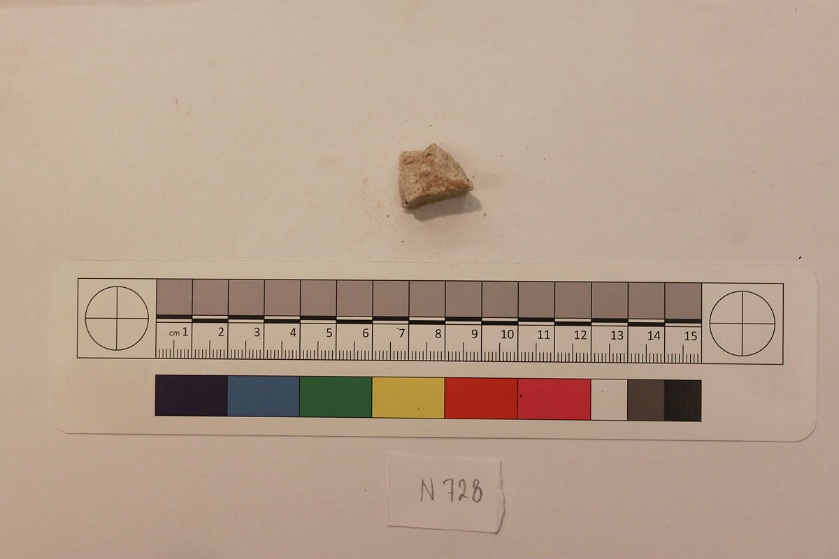 Stucco Fragment, Stucco; carved