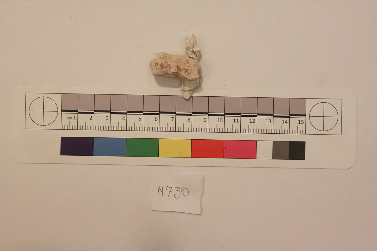 Stucco Fragment, Stucco; carved