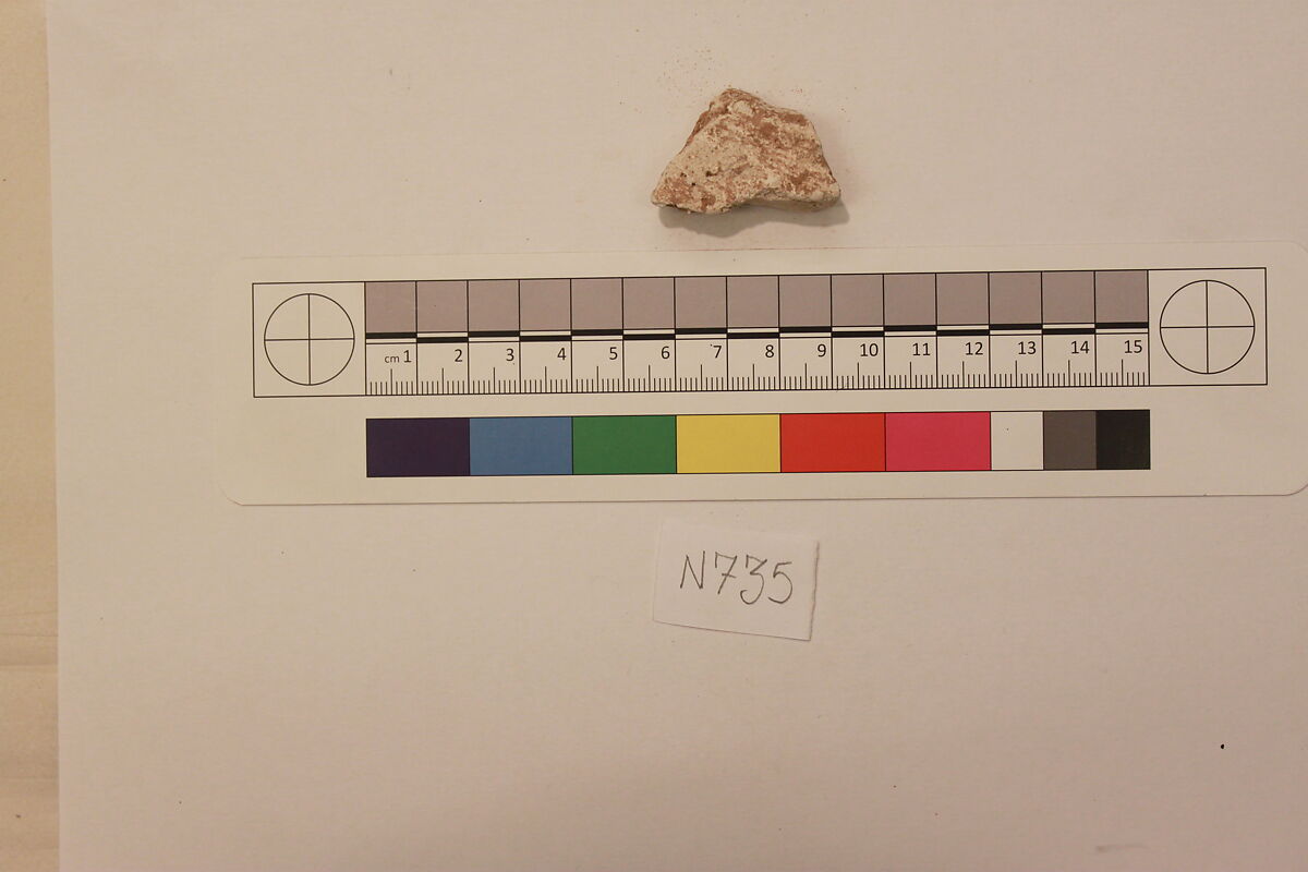 Stucco Fragment, Stucco; carved