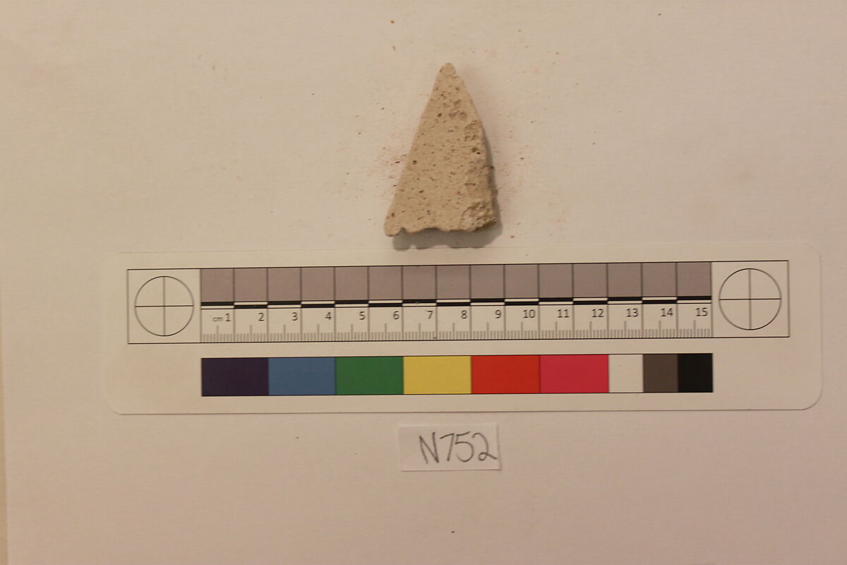 Stucco Fragment, Stucco; carved