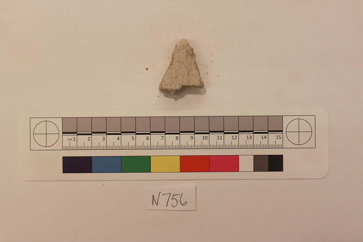 Stucco Fragment, Stucco; carved