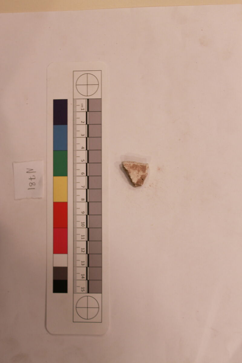 Stucco Fragment, Stucco; carved