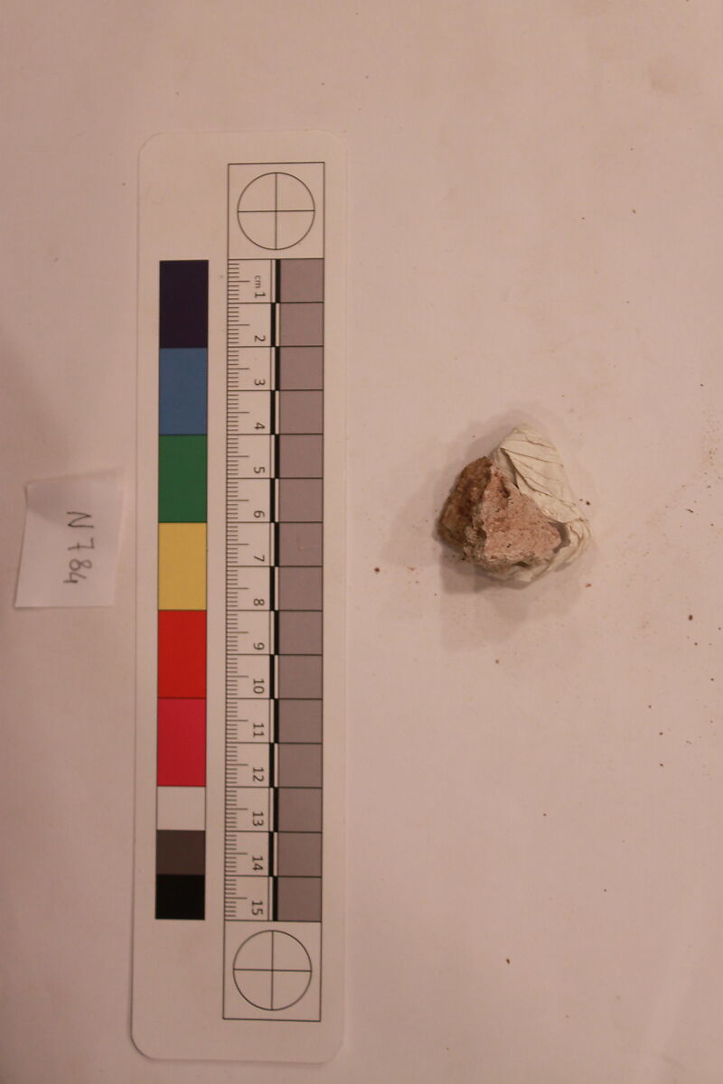 Stucco Fragment, Stucco; carved