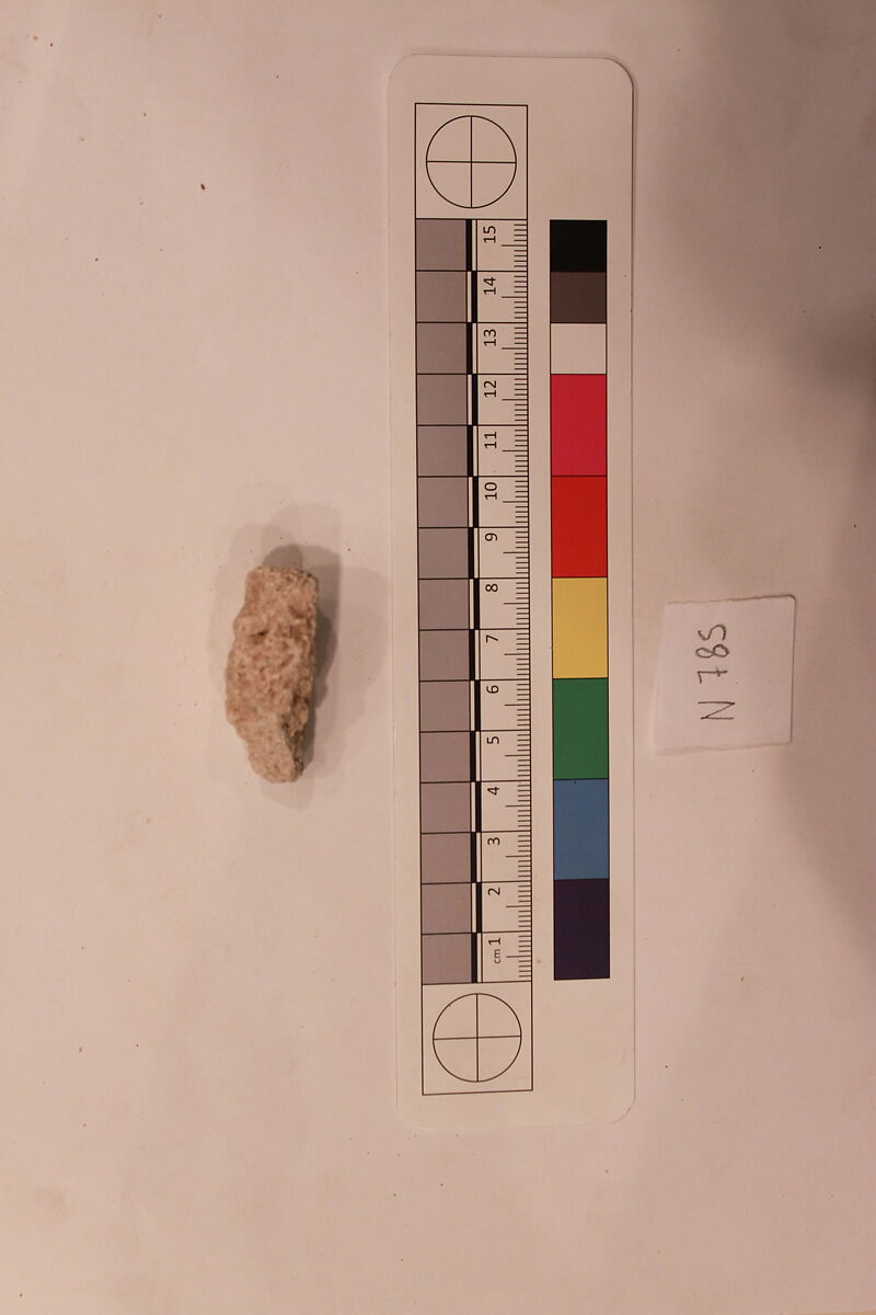 Stucco Fragment, Stucco; carved