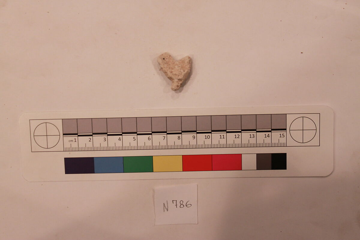 Stucco Fragment, Stucco; carved