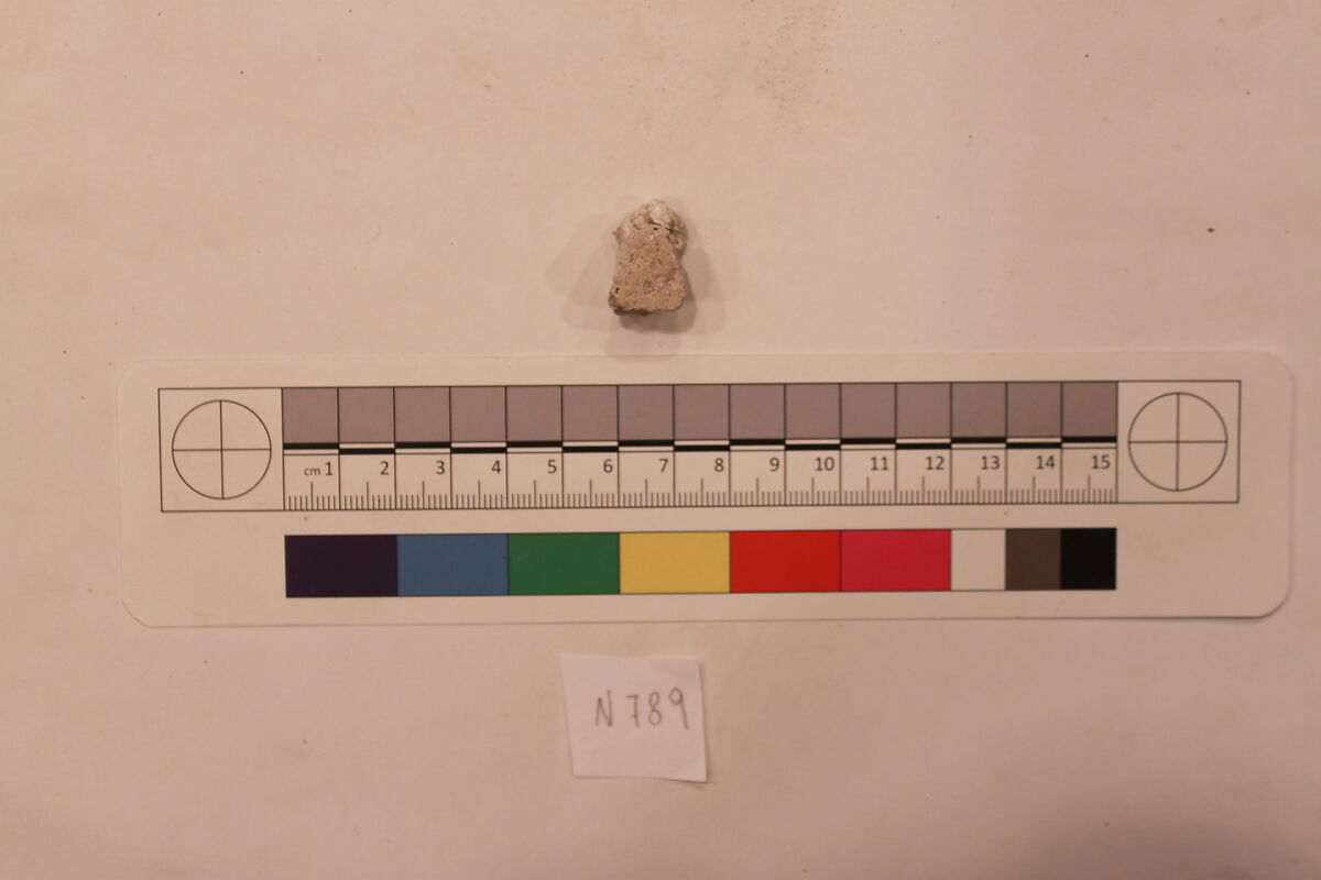 Stucco Fragment, Stucco; carved