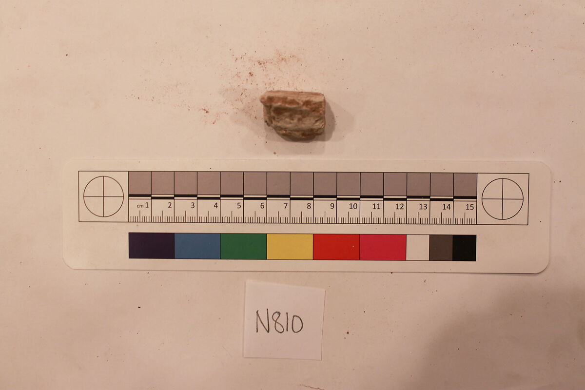 Stucco Fragment, Stucco; carved