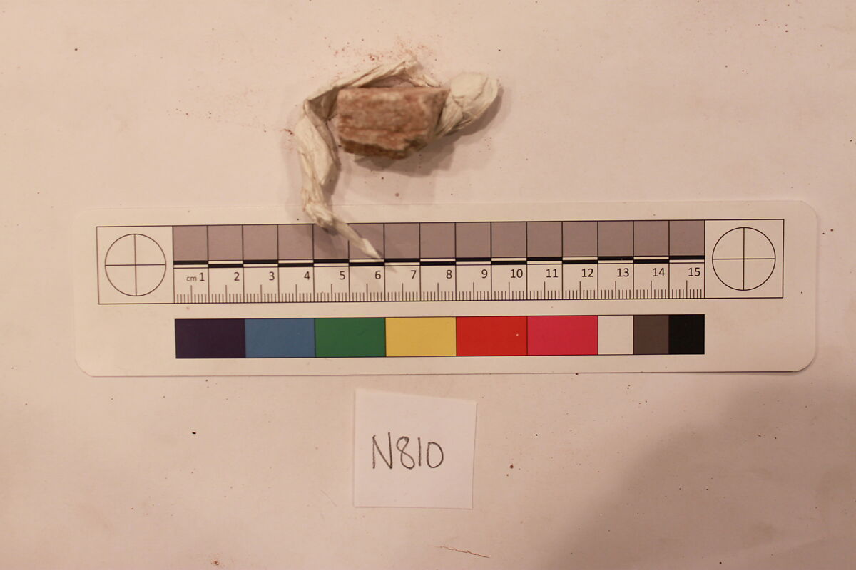 Stucco Fragment, Stucco; carved 