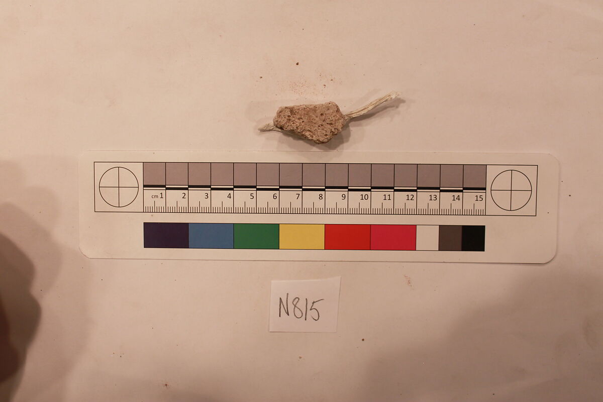 Stucco Fragment, Stucco; carved