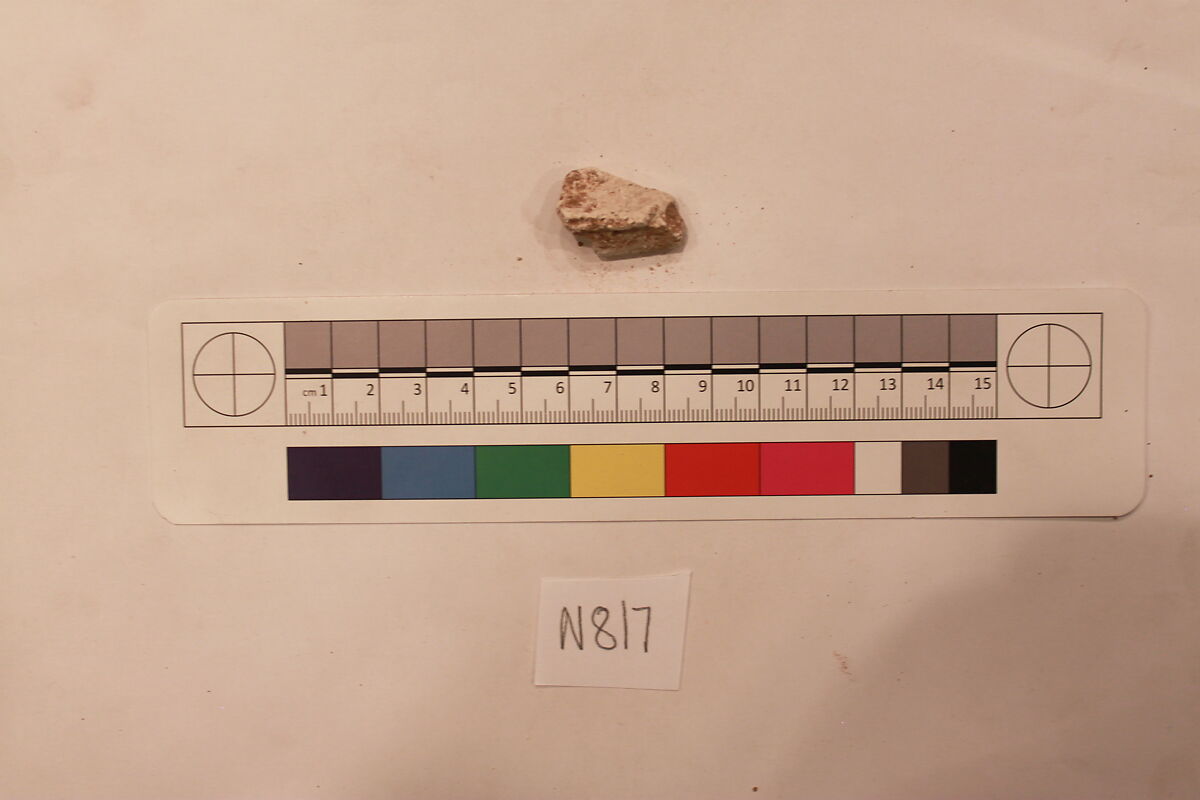 Stucco Fragment, Stucco; carved