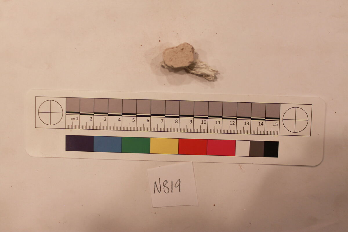 Stucco Fragment, Stucco; carved