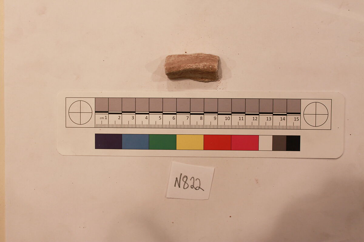 Stucco Fragment, Stucco; carved