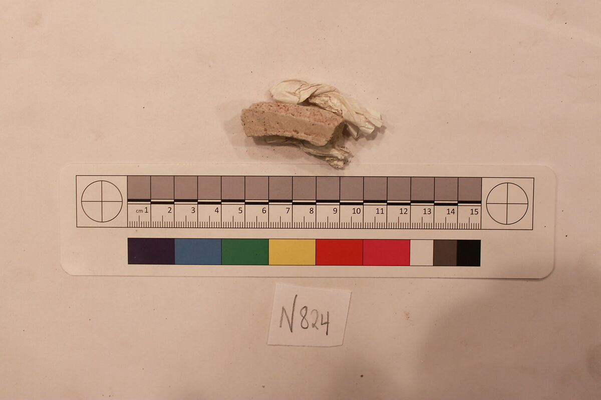 Stucco Fragment, Stucco; carved