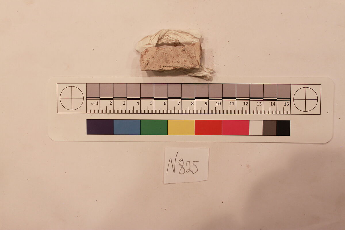 Stucco Fragment, Stucco; carved