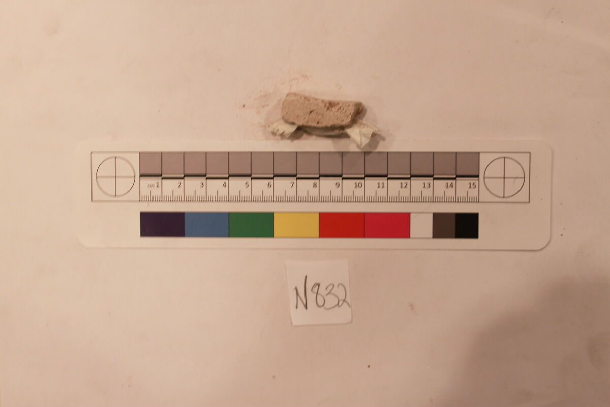 Stucco Fragment, Stucco; carved