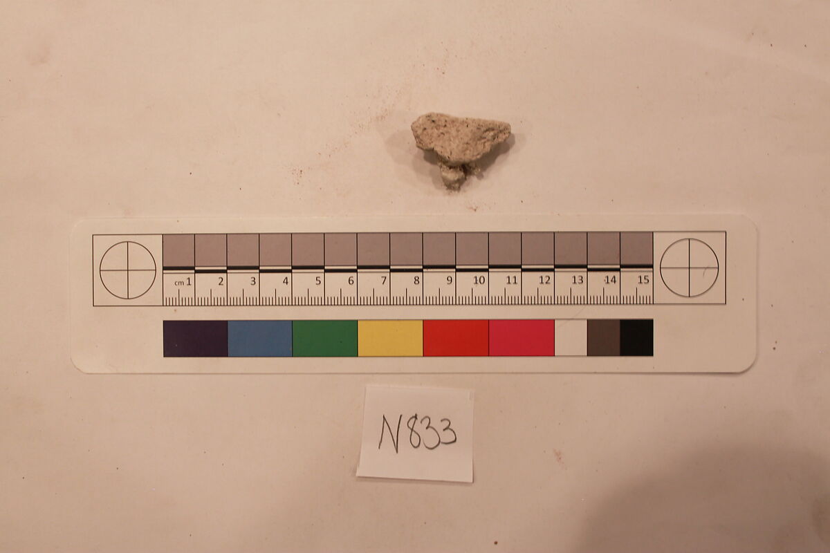 Stucco Fragment, Stucco; carved
