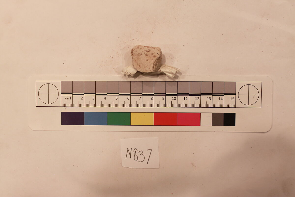 Stucco Fragment, Stucco; carved