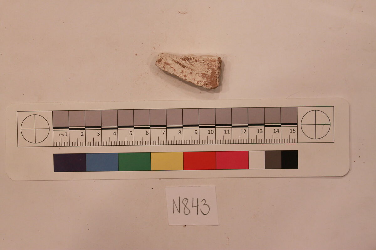 Stucco Fragment, Stucco; carved