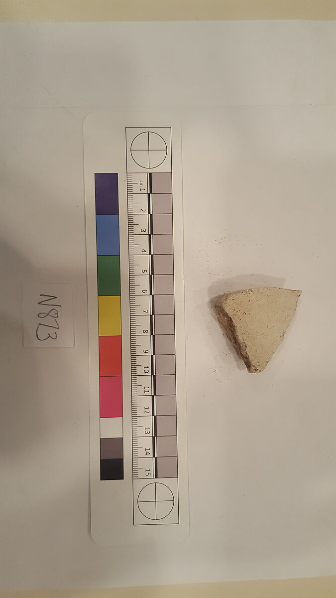 Stucco Fragment, Stucco; carved