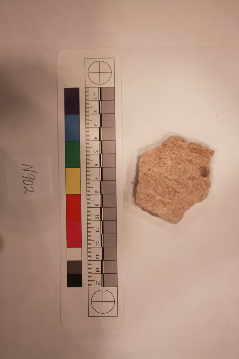 Stucco Fragment, Stucco; carved