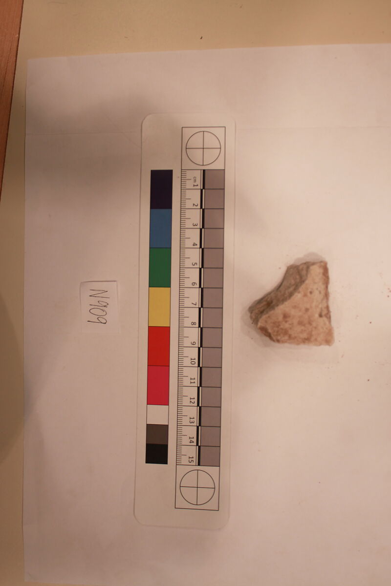 Stucco Fragment, Stucco; carved