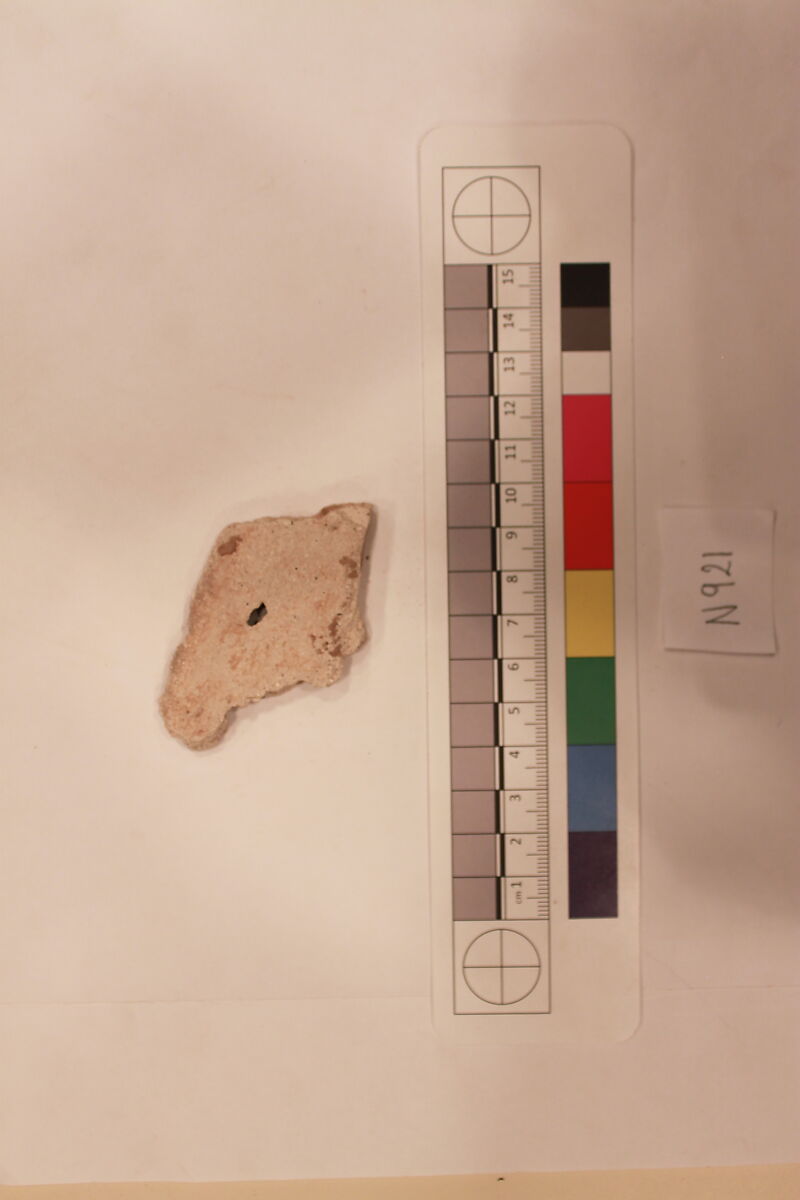 Stucco Fragment, Stucco; carved